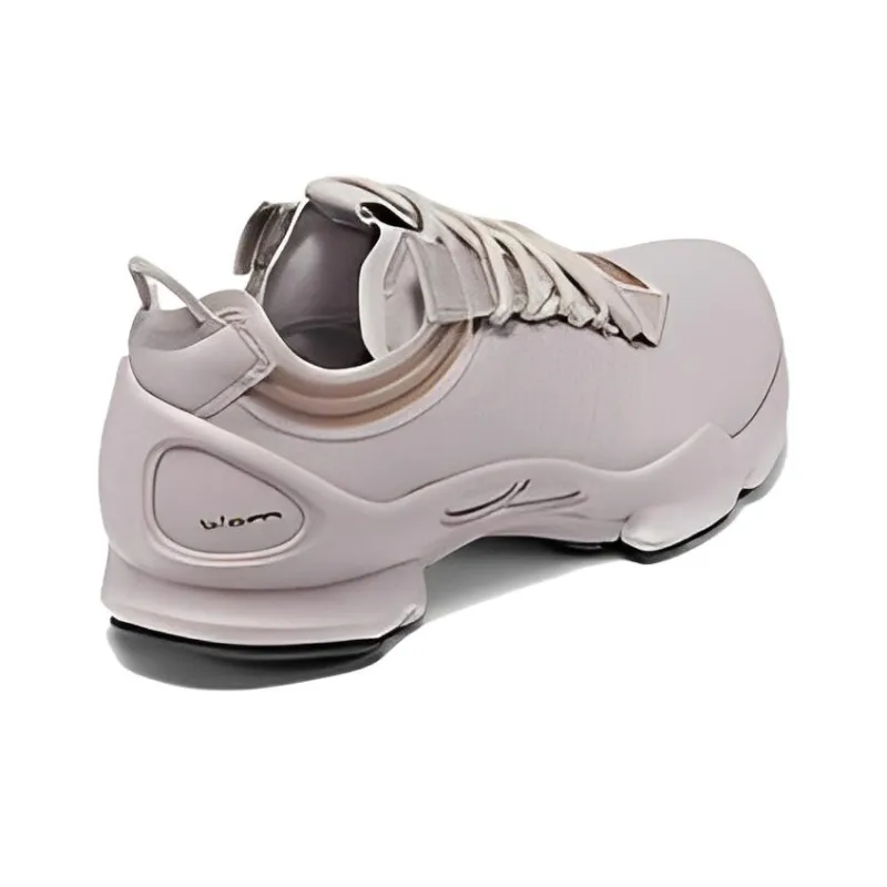 Ecco Biom C Cushioned Slip Resistant Abrasion Resistant Low Top Casual Shoes Women's Gray Pink-3