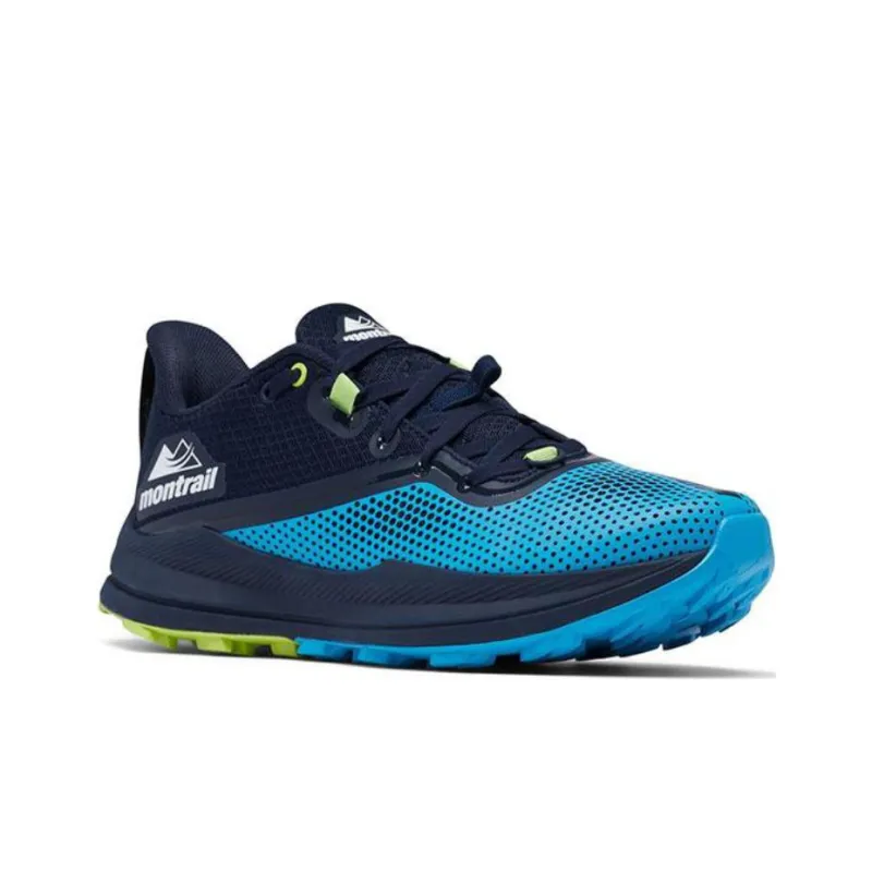 Columbia Montrail Breathable Low Top Outdoor Shoes Men's Blue Black-3