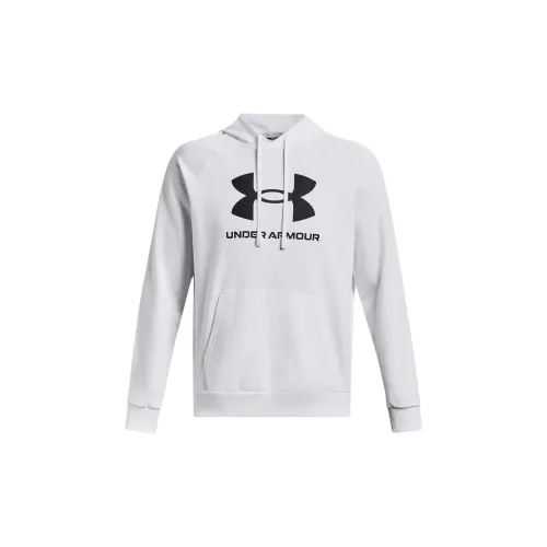 Under Armour Rival Fleece Sweatshirts Men White