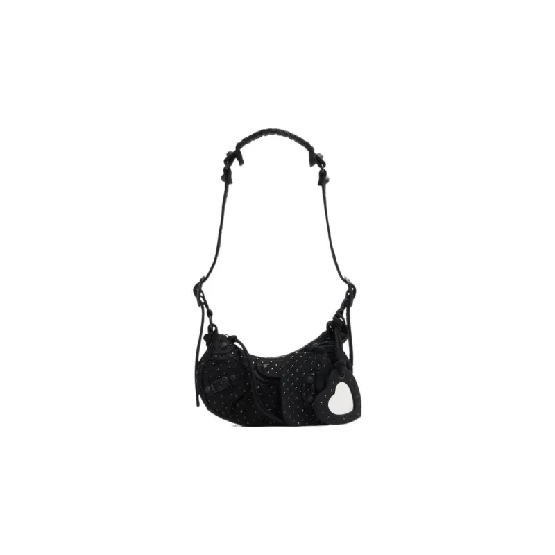Balenciaga Le Cagole Xs Shoulder Bag Black-0