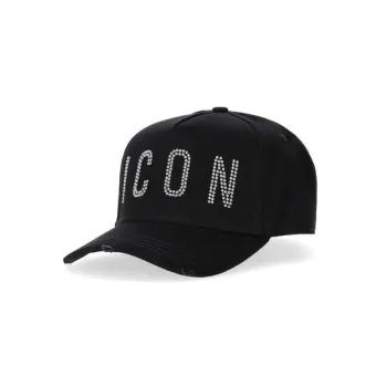 Dsquared2 Logo Studded Baseball Cap