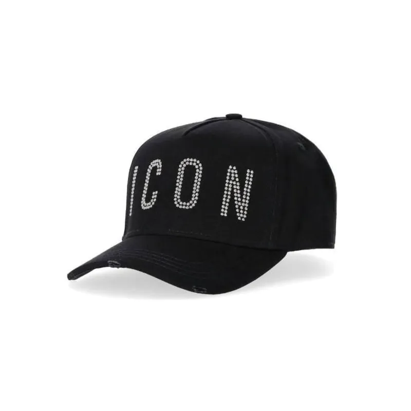 Dsquared2 Logo Studded Baseball Cap-0