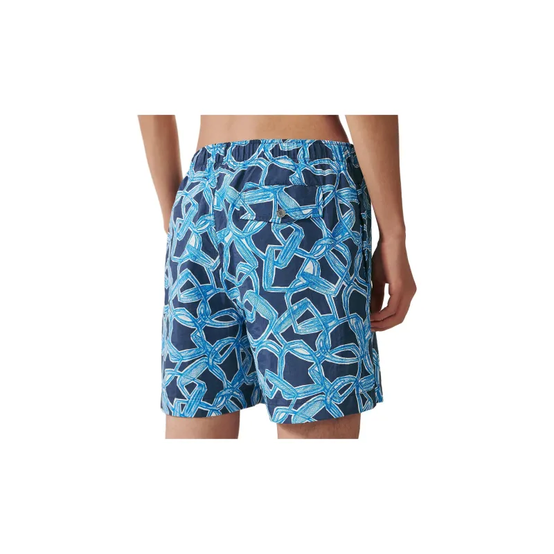 HERMES Swimming Shorts Men Blue-1
