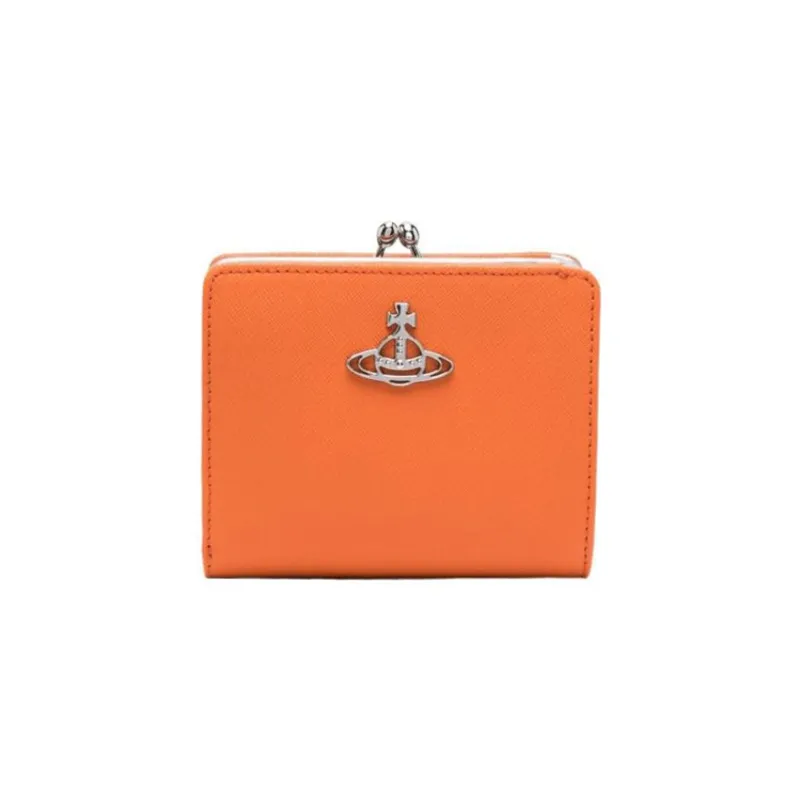 Vivienne Westwood Leather Wallet Regular Women's Orange-0