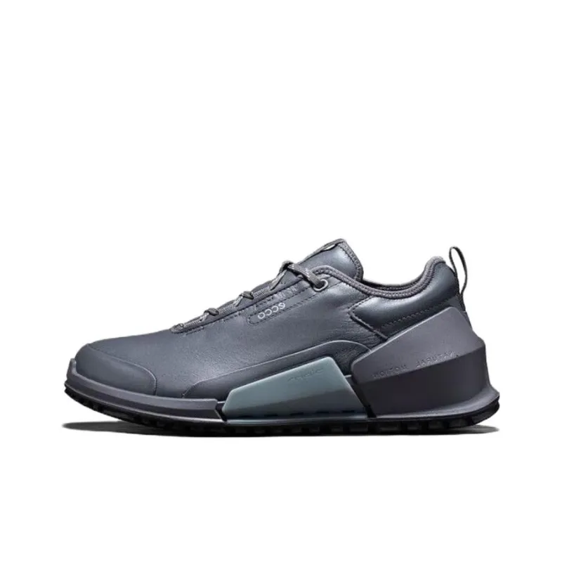 Ecco Low Top Casual Shoes Men's Magnet Gray-0