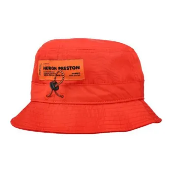 HERON PRESTON Cotton Bucket Hats Men's Orange