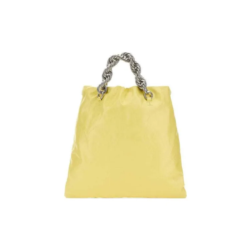 JIL SANDER Crease Effect Tote Bag-4