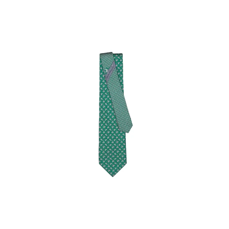 Ferragamo Locker print Tie-0