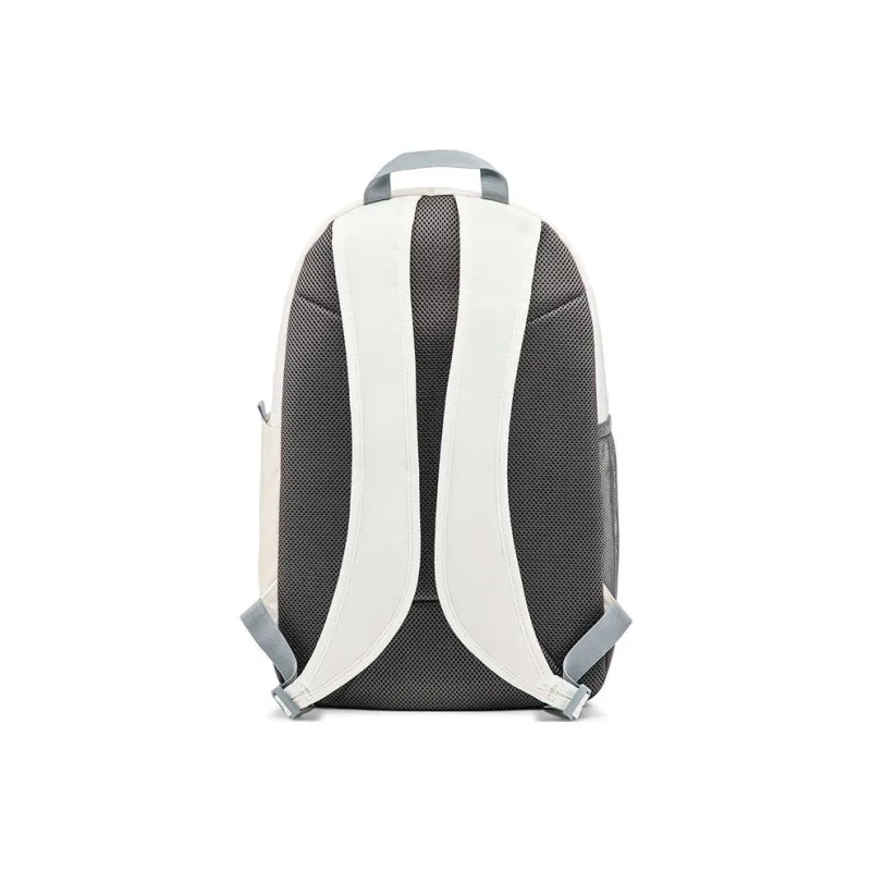 LiNing Polyester Students Backpack Unisex Ecru/Street Gray-3