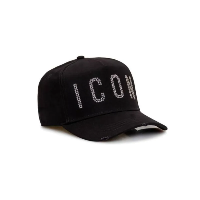 Dsquared2 Logo Studded Baseball Cap-2