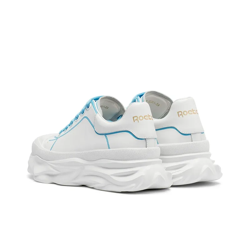 Coup De Foudre Slip-Resistant Cushioning Height Increasing Low-Top Skateboard Shoes Women's-9