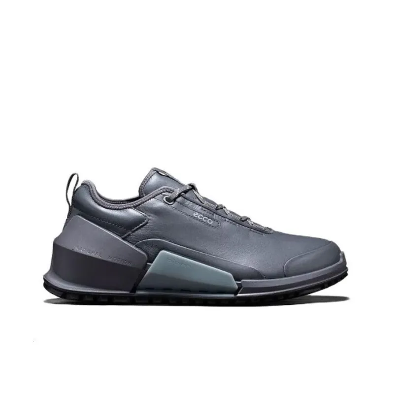 Ecco Low Top Casual Shoes Men's Magnet Gray-1