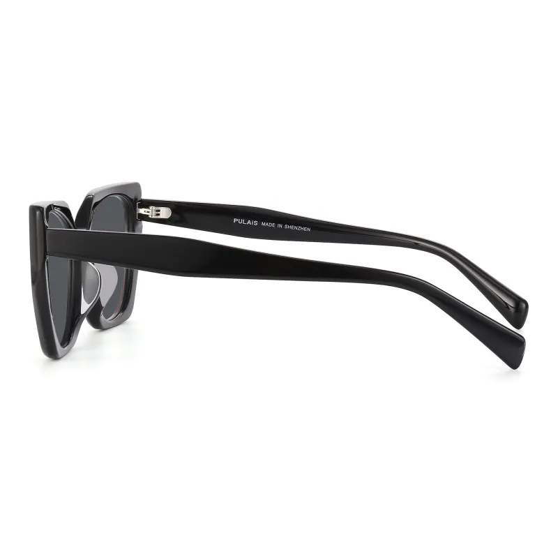 PULAIS Plate Frame Irregular Shape Sunglasses Unisex-1
