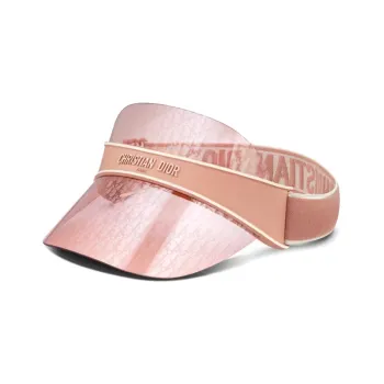DIOR Synthetic Material Fabric Sun Hat Women's Pink