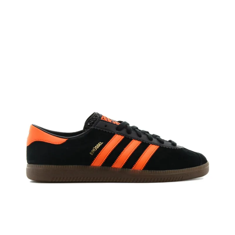 Adidas Brussels Black Orange-1