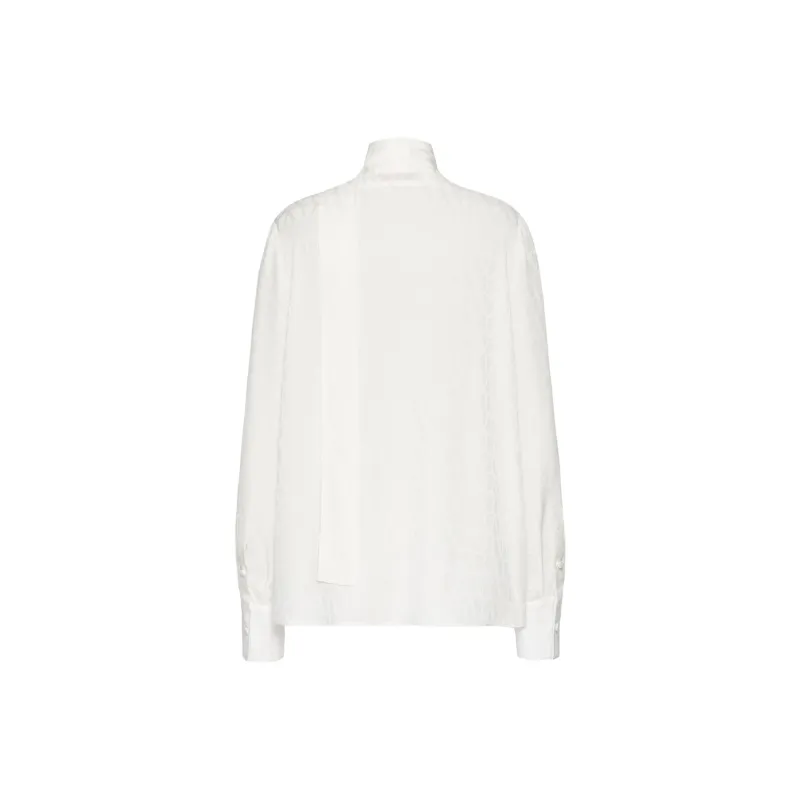 Valentino Toile Iconographe High Neck Blouse-1