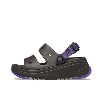Crocs Hiker Xscape Sandal 'Espresso Neon Purple' Women's