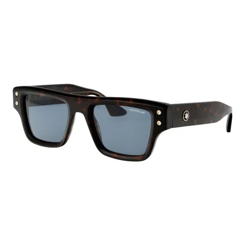 MONTBLANC Square Frame Sunglasses