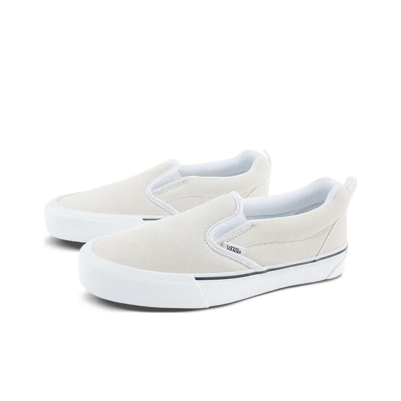 Slip On Knu Vans 'True White'-1