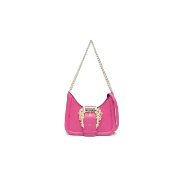 VERSACE JEANS COUTURE Polyurethane Handbag, Shoulder Bag, Crossbody Bag Women's Peach Pink