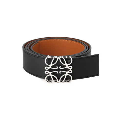 LOEWE Anagram Leather Belts Men