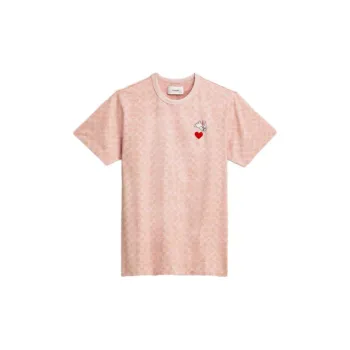 COACH SS23 T Shirt Women's Pink