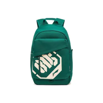 LiNing Badfive Polyester Backpack Regular Unisex Fresh Green & Dusty Khaki