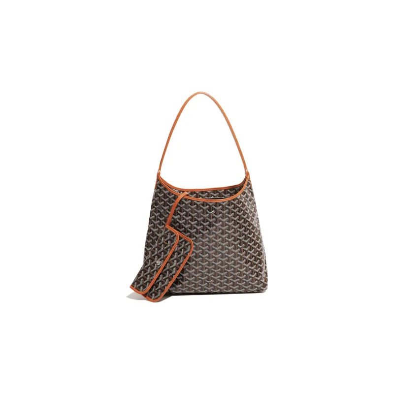 GOYARD Bohème Hobo Canvas With Leather Canvas Bag, Hobo Bag, Shoulder Bag Shoulder Bag Women's-1