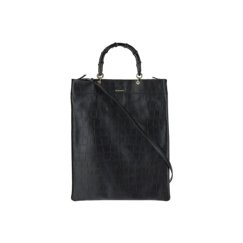 JIL SANDER Embossed Top Handle Bag-1