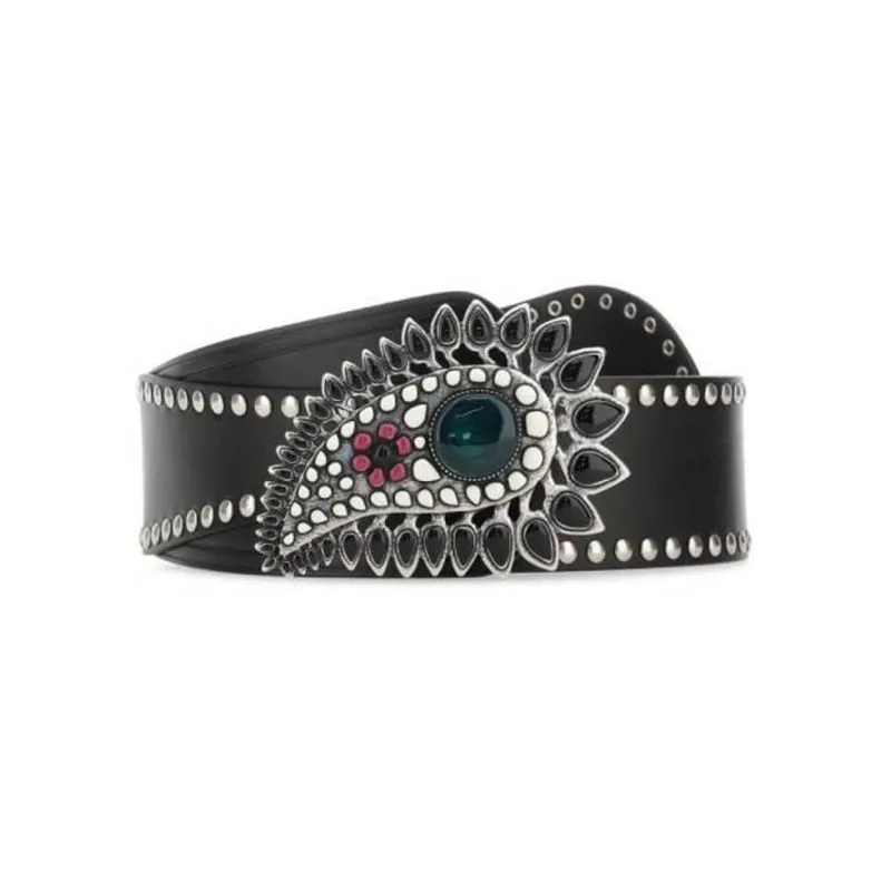ISABEL MARANT Embellished Stud Detailed Belt-0