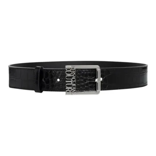 VERSACE JEANS COUTURE Leather Leather Belts Women's Black -