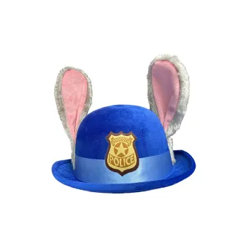 Disney Zootopia Judy Hats & Caps Round Hat Cos Props