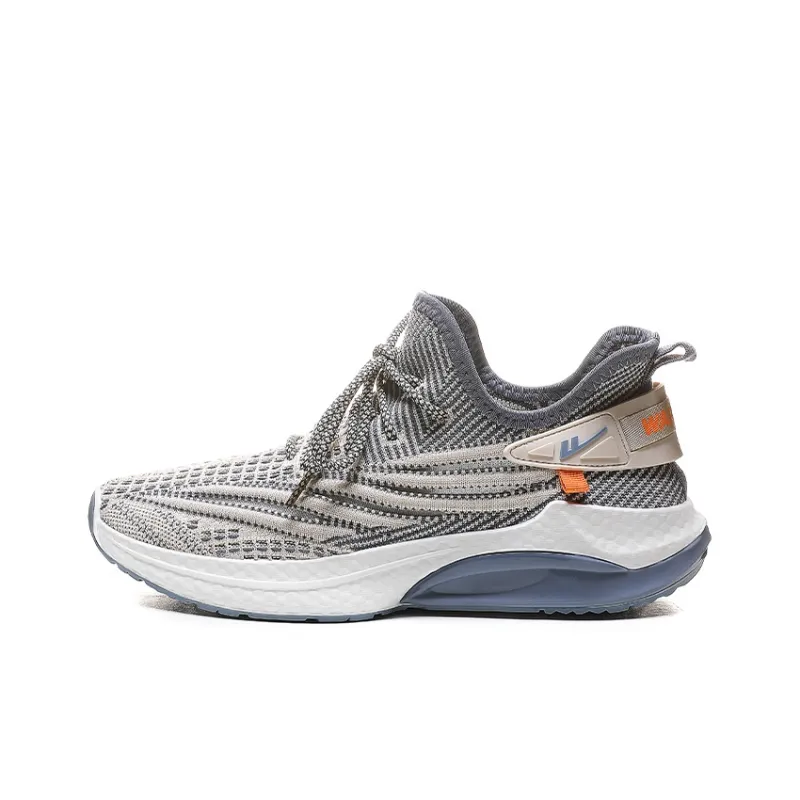 Warrior Low Top Running Shoes Men's Beige Dusty Blue-0