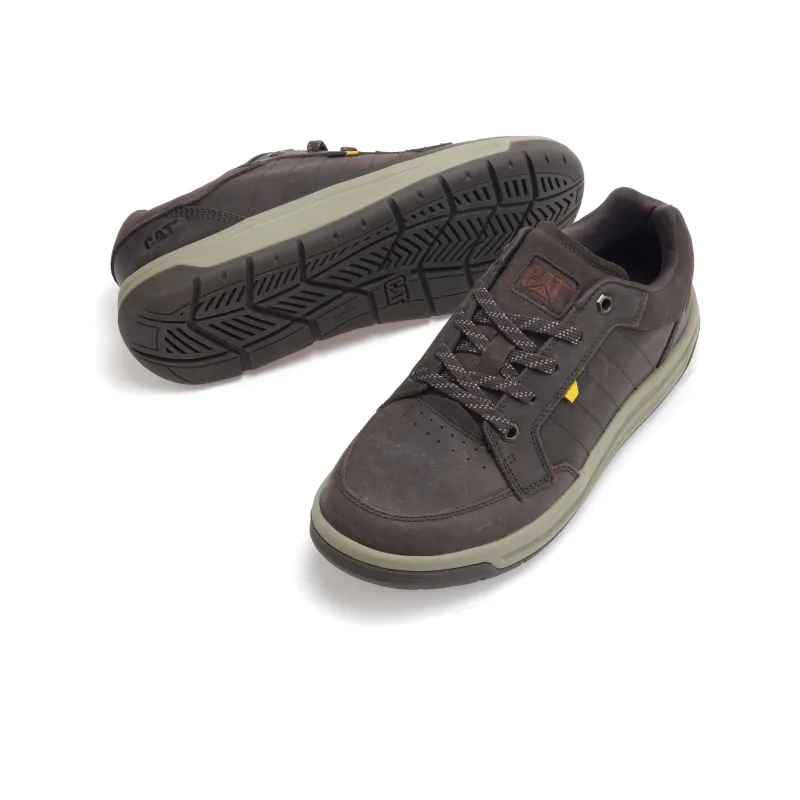 CAT Slip Resistant, Abrasion Resistant, Breathable Low Top Hiking Shoes Unisex Dark Brown-2