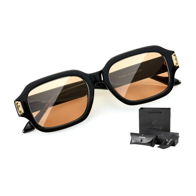 ENFANTIN Rectangular Sunglasses Men's-1