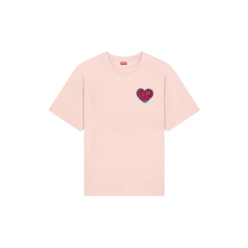 KENZO T Shirts Unisex Light Pink-1