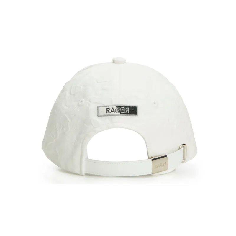 RARE Cotton Baseball Caps Unisex White-1