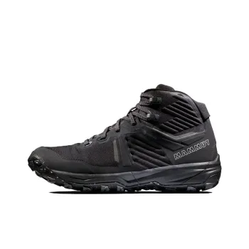 MAMMUT Ultimate Cushioning, Slip Resistant, And Abrasion Resistant Mid Top Outdoor Shoes Women's Black