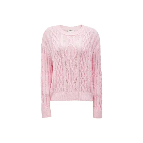 ONLY Knitwear Women's Pink Honey Pink Nectar