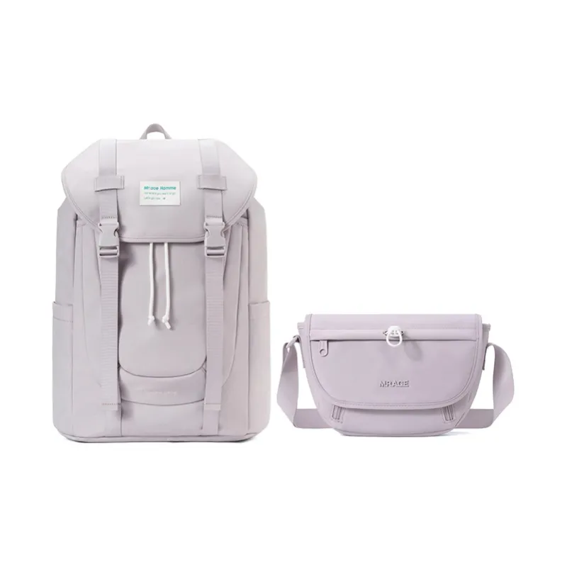 MR.ACE HOMME Polyester Saddle Bag, Shoulder Bag, Backpack Regular Unisex Snow-16
