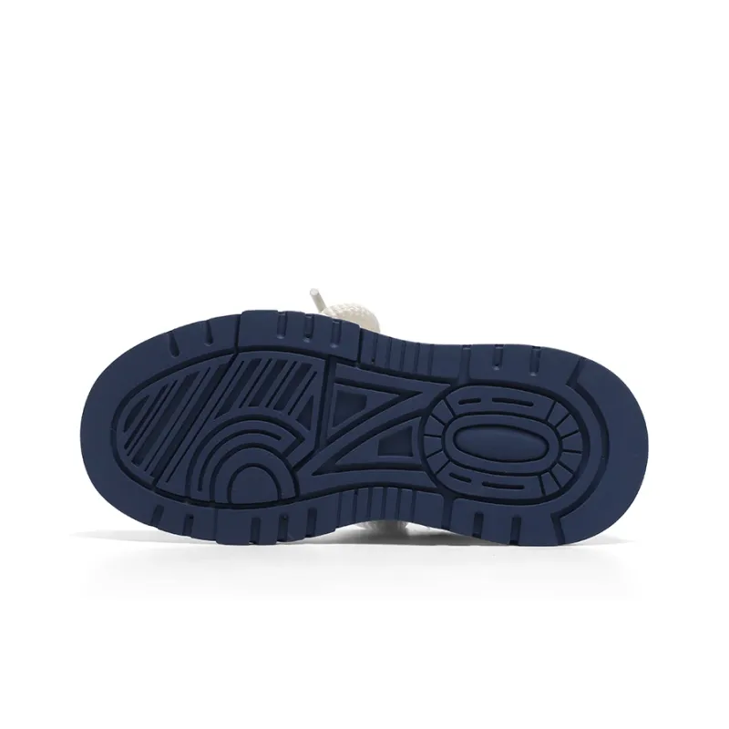Roubini Breathable And Lightweight Low Top Skateboard Shoes Women's Dark Blue-5