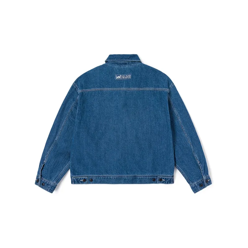 Lee Xline Denim Jackets Men Medium Light Blue-1