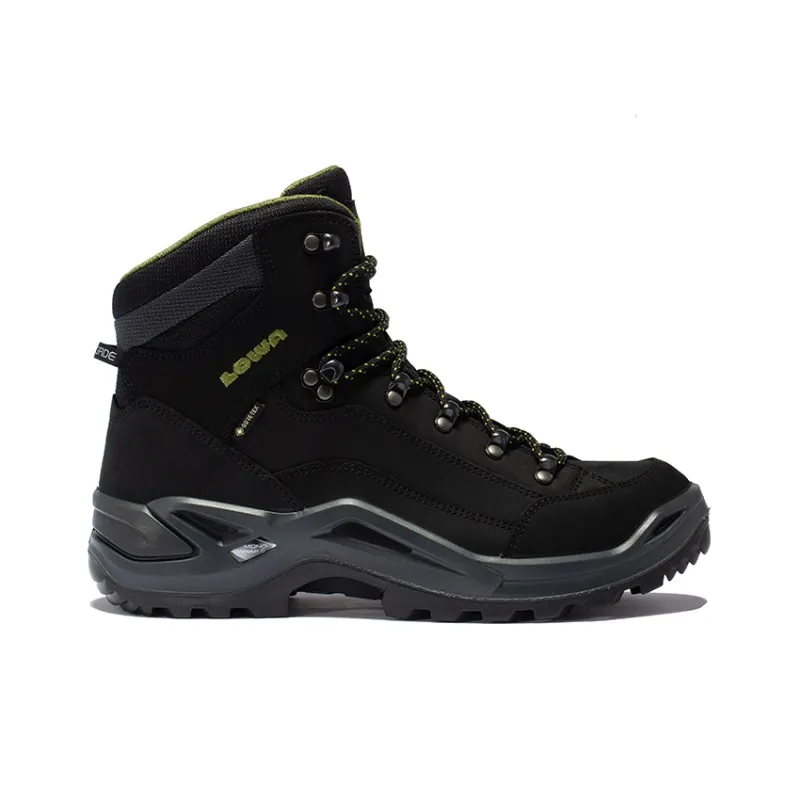 Lowa Renegade Hiking / Trekking Shoes Unisex Mid Top Olive-1