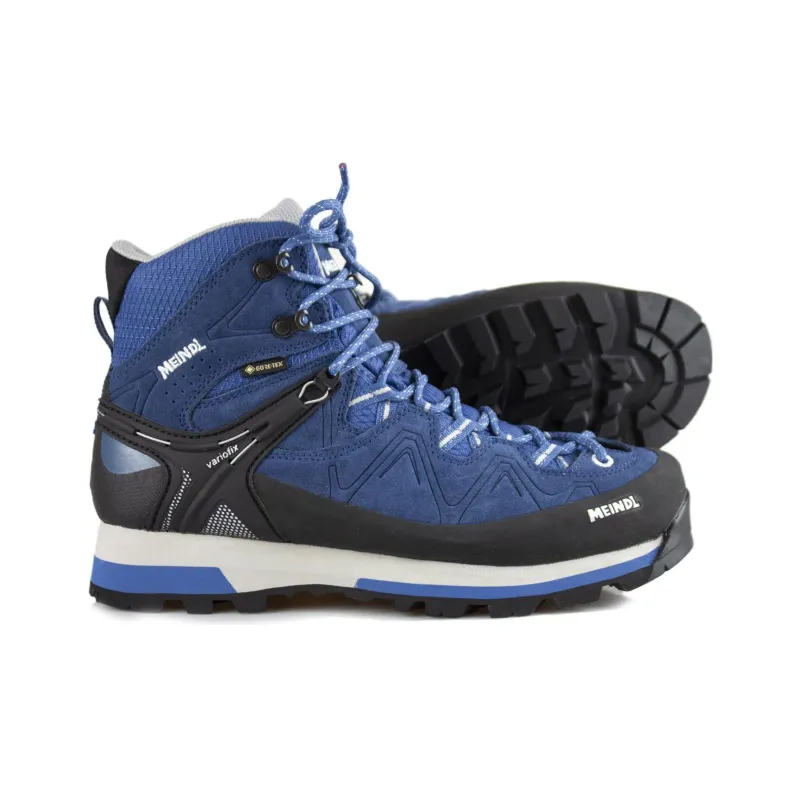 MEINDL Tonale Lady GTX Anti-Slip Wear-Resistant Mid-Top Outdoor Shoes Women's Blue-2