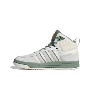 Adidas Neo 100DB Basketball Shoes 'Grey White Olive Green'