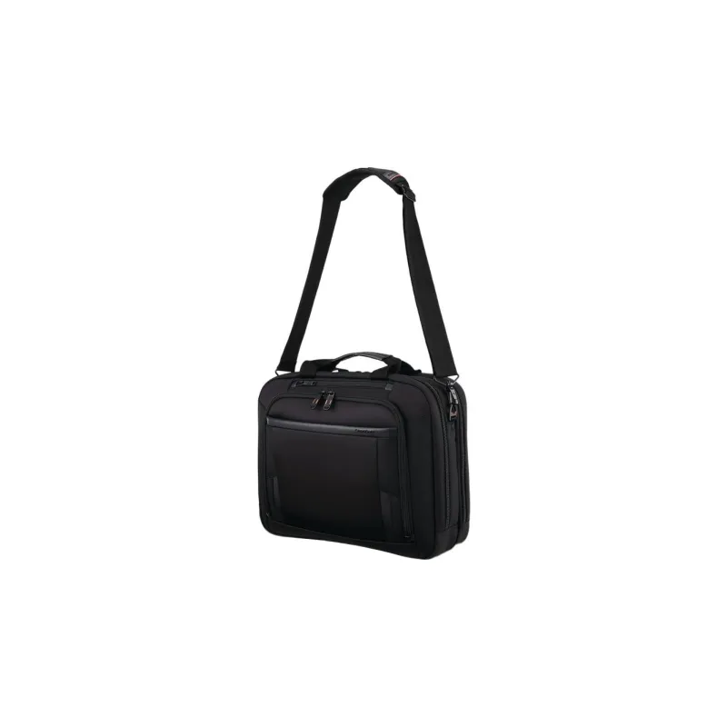 SAMSONITE Nylon 15.6-Inch Laptop Bag Briefcase One Shoulder Handbag Men's Black-1