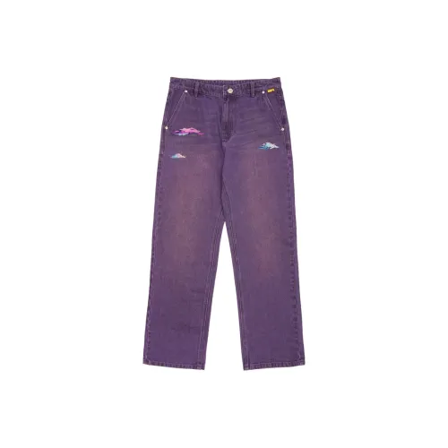 Randomevent Jeans Unisex Purple