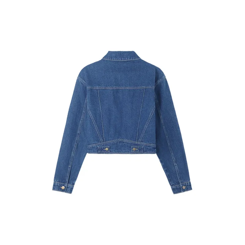 HIPPIEMISS Denim Jacket Women's Vintage Blue-1