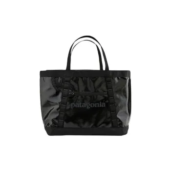 Patagonia Recycled Nylon Tote Bag Shopping Bag Handbag Regular Unisex Black