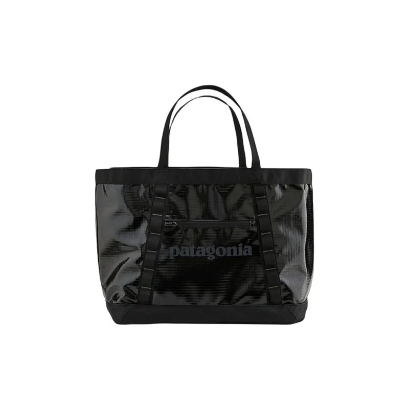 Patagonia Recycled Nylon Tote Bag Shopping Bag Handbag Regular Unisex Black-0